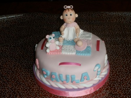 TARTA CUMPLEAÑOS NIÑA